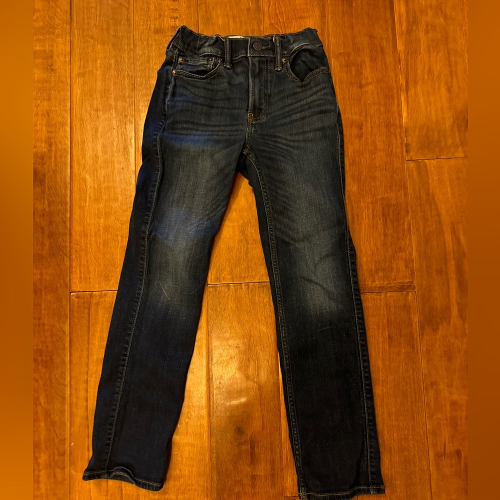Abercrombie Kids Boys Straight Slim 9/10 Jeans
